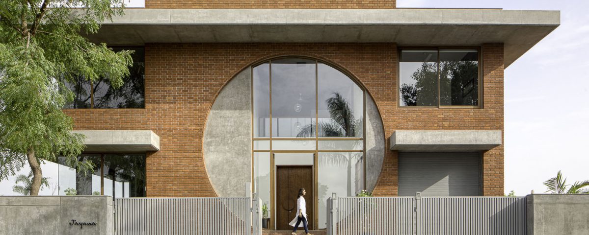 خانه آجری در هندوستان