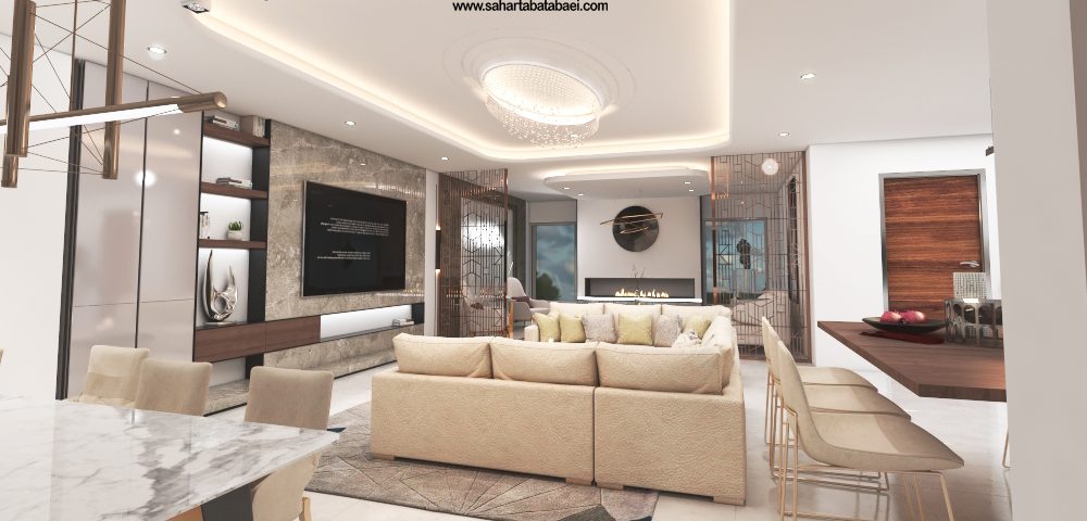 طراحی داخلی ویلا