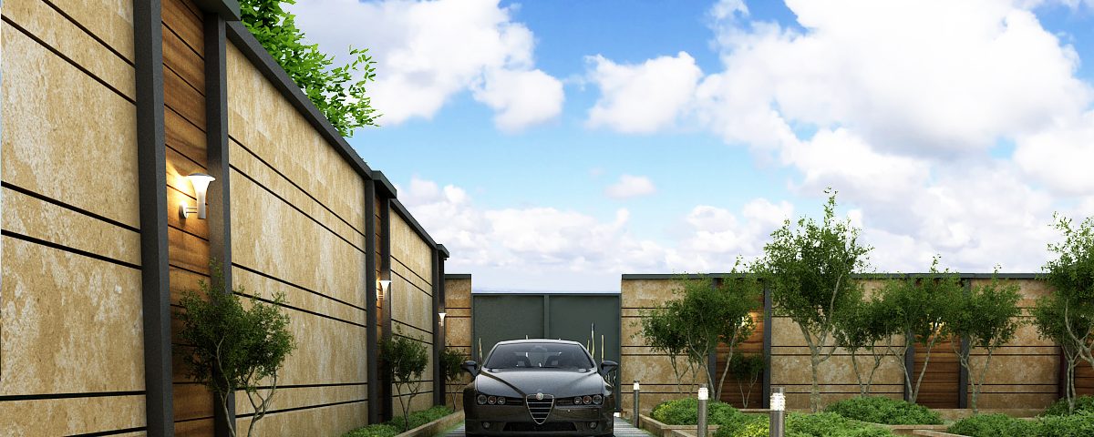 طراحی باغ ، طراحی ویلا